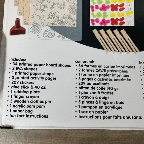 Alex Little Hands Ready, Set, Dinos! 8 Activities 259 pieces 4+ Creativity - Picture 8 of 12